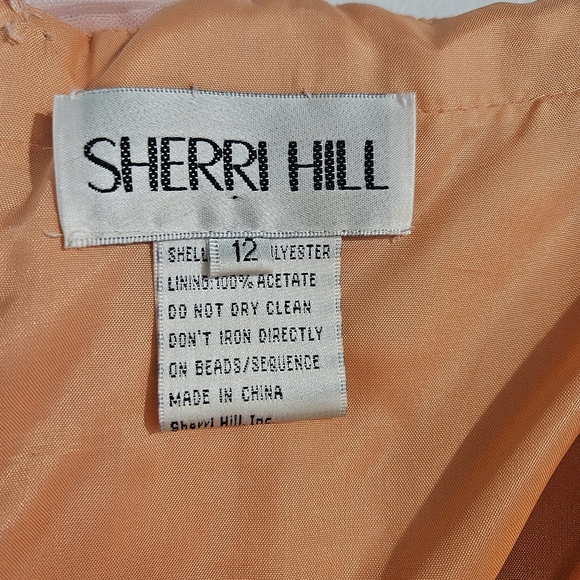 Sherri Hill Pink Tulle Princess Prom Formal Dress - Picture 8 of 10